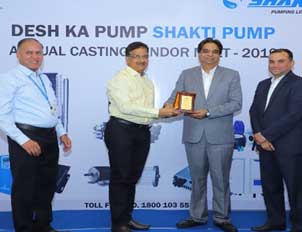 Shakti Pumps Awarded 